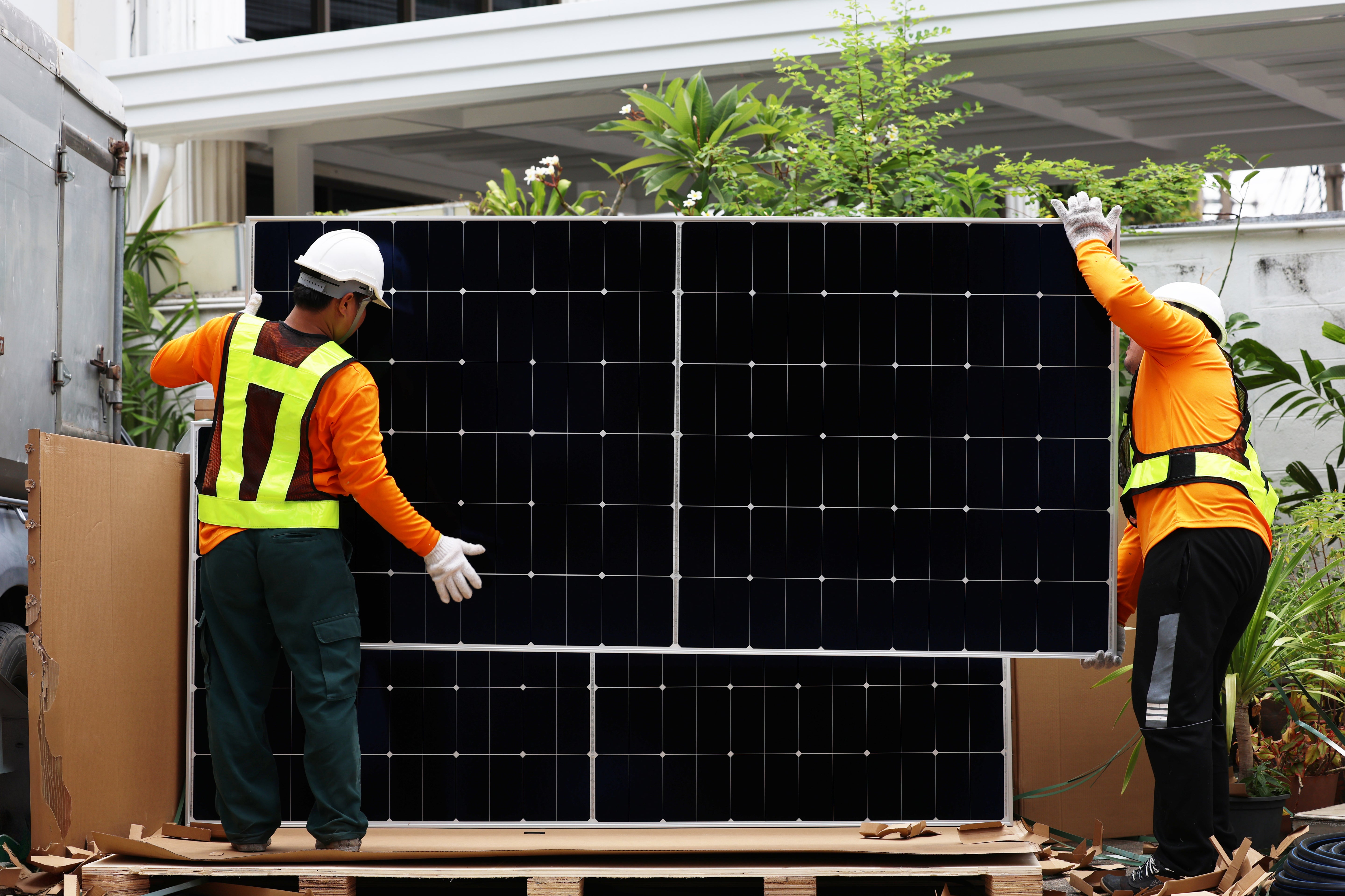 Solar and Battery Installation